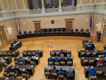 Plenary session of the Constitutional Court, which also heard one of our client's cases